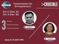 Toastmasters of District 98 and 92 Host Crucible, an event exclusively for entrepreneurs - Hindi News | Toastmasters of District 98 and 92 Host Crucible, an event exclusively for entrepreneurs | Latest business News at Lokmattimes.com