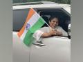 Indian-Americans celebrate drive-thru Independence Day - Hindi News | Indian-Americans celebrate drive-thru Independence Day | Latest international News at Lokmattimes.com
