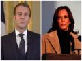 Kamala Harris discusses COVID-19 pandemic with Macron - Hindi News | Kamala Harris discusses COVID-19 pandemic with Macron | Latest international News at Lokmattimes.com