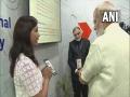 PM Modi visits exhibition at Vidya Samiksha Kendra in Gujarat's Gandhinagar - Hindi News | PM Modi visits exhibition at Vidya Samiksha Kendra in Gujarat's Gandhinagar | Latest national News at Lokmattimes.com