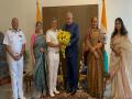 Vice Admiral Biswajit Dasgupta calls on West Bengal Governor Jagdeep Dhankhar - Hindi News | Vice Admiral Biswajit Dasgupta calls on West Bengal Governor Jagdeep Dhankhar | Latest national News at Lokmattimes.com