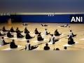 Indian, US troops carry out joint yoga session in Alaska - Hindi News | Indian, US troops carry out joint yoga session in Alaska | Latest international News at Lokmattimes.com