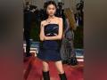 'Squid Game' actor Hoyeon Jung marks her Met Gala debut in suede cut-out dress - Hindi News | 'Squid Game' actor Hoyeon Jung marks her Met Gala debut in suede cut-out dress | Latest lifestyle News at Lokmattimes.com