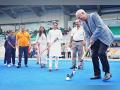 1980 Olympics gold medalist Zafar Iqbal declares Khelo India Women's Hockey League (U-16) open - Hindi News | 1980 Olympics gold medalist Zafar Iqbal declares Khelo India Women's Hockey League (U-16) open | Latest hockey News at Lokmattimes.com