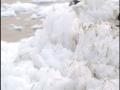 Another day, another frothing in Yamuna river at Delhi's Kalindi Kunj - Hindi News | Another day, another frothing in Yamuna river at Delhi's Kalindi Kunj | Latest national News at Lokmattimes.com