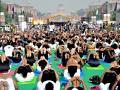 Yoga Shivir organised in Ahmedabad ahead of International Yoga Day - Hindi News | Yoga Shivir organised in Ahmedabad ahead of International Yoga Day | Latest national News at Lokmattimes.com