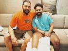 This champion is going to rise again: Yuvraj Singh on meeting Rishabh Pant