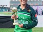 Pakistan opening batter Sidra Ameen named ICC Women's Player of the Month