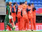T20 WC: Tight bowling by Netherlands restrict Bangladesh to 144/8; Meekeren bags two wickets