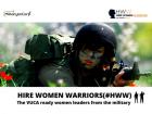 MilitaryToCorp is ready with its 3rd Edition of Hire Women Warriors on the occasion of Women's day