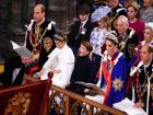 Prince Louis yawns amid King Charles III coronation ceremony