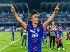 India captain Sunil Chhetri extends his stay at Bengaluru FC, signs contract extension