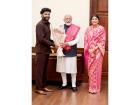 Ravindra Jadeja meets PM Modi, praises his leadership