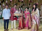 AP Minister Nara Lokesh, his wife Brahmani attend Arjun Tendulkar-Saaniya's wedding