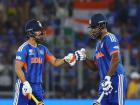 Samson, Kishan, Dube's blitz lead India to record 255/6 in T20 World Cup final against New Zealand