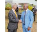 EAM Jaishankar meets veteran cricketer Brian Lara on his official tour of Trinidad and Tobago