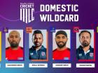MLC franchises pick one domestic player each through a wildcard draft