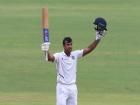 Second Test: Mayank shines, helps India to post 273/3