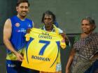 IPL 2023: CSK felicitates Elephant caregivers Bomman, Bellie and Oscar-winning director Kartiki Gonsalves
