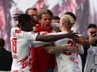 Leipzig shock Bremen late in Bundesliga
