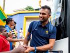 Sri Lanka team leaves for India for white ball series