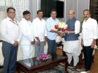 KTR meets Rajnath Singh, seeks transfer of defence lands in Hyderabad