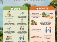 Only 2 Nipah Virus Cases Reported in Bengal Since December: Govt - News | Only 2 Nipah Virus Cases Reported in Bengal Since December: Govt | Latest national News at Lokmattimes.com