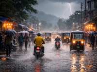 IMD Forecasts Heavy Rain, Thunderstorms in Assam for Next Few Days - News | IMD Forecasts Heavy Rain, Thunderstorms in Assam for Next Few Days | Latest national News at Lokmattimes.com