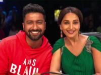 Madhuri Dixit, Vicky Kaushal dance together on Kishore Da's song 'Mere Samne Wali Khidki' - News | Madhuri Dixit, Vicky Kaushal dance together on Kishore Da's song 'Mere Samne Wali Khidki' | Latest entertainment News at Lokmattimes.com