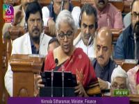 Indian economy size increases to 5th largest from 10th largest in world: FM Sitharaman - News | Indian economy size increases to 5th largest from 10th largest in world: FM Sitharaman | Latest business News at Lokmattimes.com