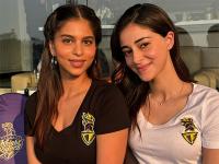 Check Out: Suhana Khan Drops Happy Pics With Ananya Panday As KKR Beat LSG - News | Check Out: Suhana Khan Drops Happy Pics With Ananya Panday As KKR Beat LSG | Latest entertainment News at Lokmattimes.com