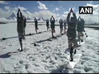 International Yoga Day 2020: ITBP personnel practise Yoga in sub-zero temperature in Ladkah - News | International Yoga Day 2020: ITBP personnel practise Yoga in sub-zero temperature in Ladkah | Latest national News at Lokmattimes.com International Yoga Day 2020: ITBP personnel practise Yoga in sub-zero temperature in Ladkah - News | International Yoga Day 2020: ITBP personnel practise Yoga in sub-zero temperature in Ladkah | Latest national News at Lokmattimes.com