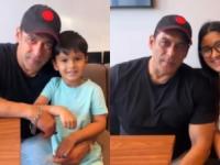 Salman Khan poses with Sania Mirza's son, sister Anam in Dubai - News | Salman Khan poses with Sania Mirza's son, sister Anam in Dubai | Latest entertainment News at Lokmattimes.com Salman Khan poses with Sania Mirza's son, sister Anam in Dubai - News | Salman Khan poses with Sania Mirza's son, sister Anam in Dubai | Latest entertainment News at Lokmattimes.com