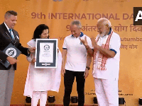 UN: Yoga event led by PM Modi enters Guinness Book - News | UN: Yoga event led by PM Modi enters Guinness Book | Latest international News at Lokmattimes.com