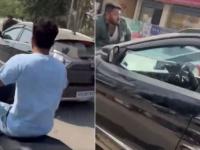 B'luru: Woman drives car with man on its bonnet for 1 km - News | B'luru: Woman drives car with man on its bonnet for 1 km | Latest national News at Lokmattimes.com B'luru: Woman drives car with man on its bonnet for 1 km - News | B'luru: Woman drives car with man on its bonnet for 1 km | Latest national News at Lokmattimes.com