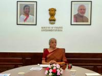 FM Sitharaman reviews implementation of budget announcements - News | FM Sitharaman reviews implementation of budget announcements | Latest politics News at Lokmattimes.com FM Sitharaman reviews implementation of budget announcements - News | FM Sitharaman reviews implementation of budget announcements | Latest politics News at Lokmattimes.com