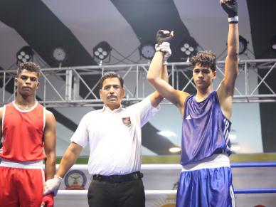 Haryana boxers shine on Day 2 of the Junior Boys National Boxing Championships