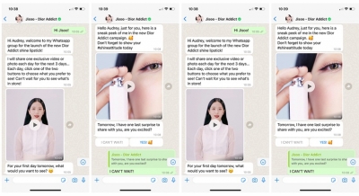 DIOR Beauty launches first WhatsApp campaign with global influencer Jisoo