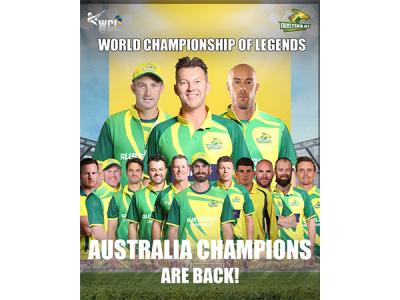 Australia's powerhouses return for World Championship of Legends