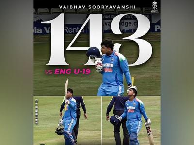 Vaibhav Suryavanshi smashes fastest U19 ODI century, becomes youngest centurion in this age group