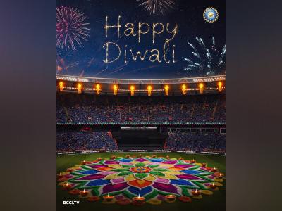 BCCI, Gautam Gambhir, VVS Laxman, and Irfan Pathan wish fans a "Happy Diwali"