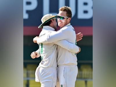 Simon Harmer surpasses Dale Steyn's 26-wicket tally to become leading wicket-taker in Tests for SA in India