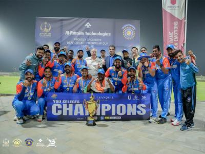India's IDCA sweeps T20 Deaf Cricket Series 3-0 against Dubai's IWDD