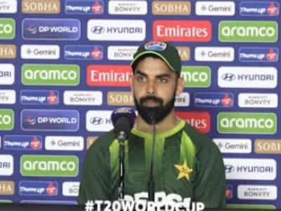 "Criticism is part of cricket's history": Shadab plays down critical comments by former Pakistan cricketers