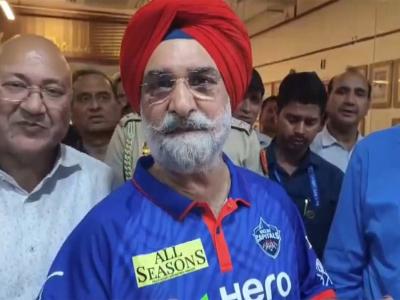 "Sportsmanship and cricket must win": Delhi LG Taranjit Sandhu watches Delhi Capitals' IPL match against PBKS