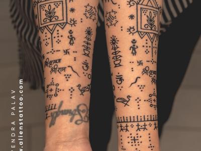 PDF) Tattoo: A Cultural Expression of the Baiga Women