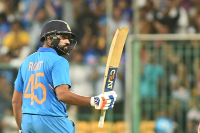 Bengaluru ODI: Rohit matches Kohli's ton tally vs Aus | Bengaluru ODI: Rohit matches Kohli's ton tally vs Aus