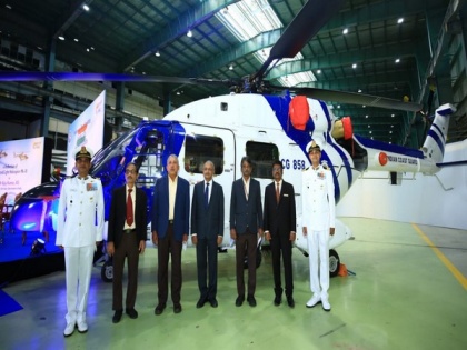 3 HAL-manufactured ALH Mk-III helicopters inducted into Indian Coast Guard | 3 HAL-manufactured ALH Mk-III helicopters inducted into Indian Coast Guard