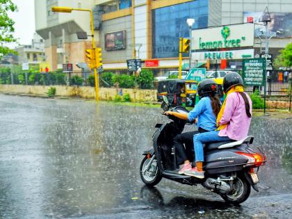 Heavy rain, hailstorm in Jaipur bring relief from heatwave | Heavy rain, hailstorm in Jaipur bring relief from heatwave