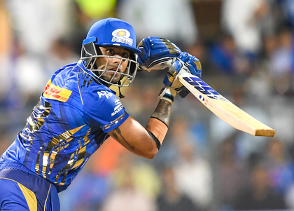 IPL 2025: Suryakumar's unbeaten 73 helps MI reach 180/5 on tough pitch v DC | IPL 2025: Suryakumar's unbeaten 73 helps MI reach 180/5 on tough pitch v DC